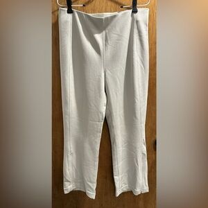 Softstreme ribbed zip-leg high rise cropped pant 25”